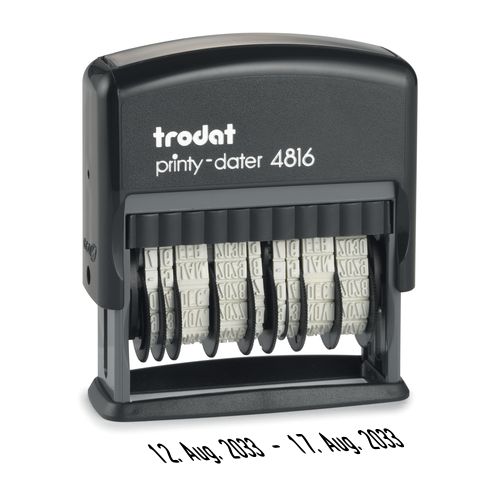 Trodat Printy 4816 double dater (German)