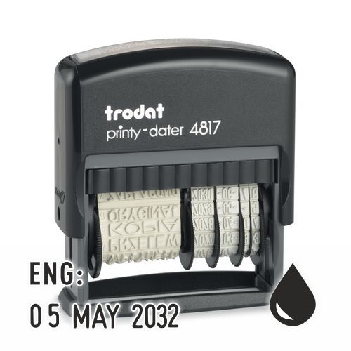 Trodat Printy 4817 (anglais)